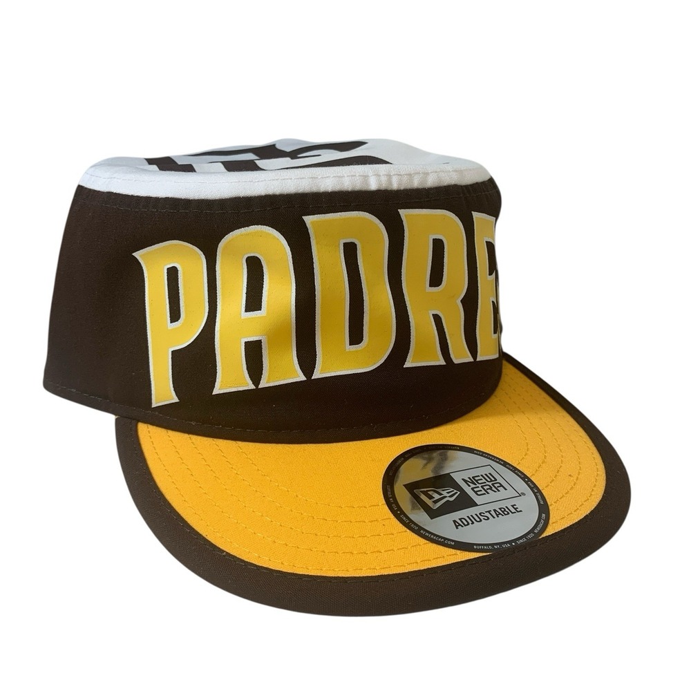 San Diego Padres New Era Retro Painters Adjustable Snapback Hat Cap OSFM
